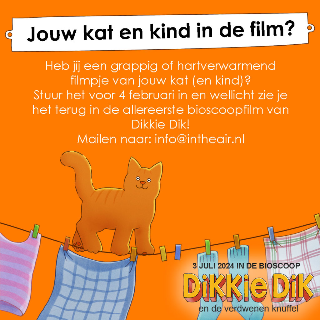 Deze Zomer Komt De Allereerste Bioscoopfilm Van Dikkie Dik Uit En Jij